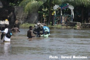 Des endroits du Cap-Haïtien sont sous les eaux