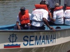 Le SEMANAH a inauguré sa Représentation Territoriale à Léogâne et distribué 425 gilets de Sauvetage