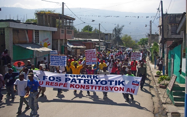 Grande manifestation mardi contre Michel Martelly