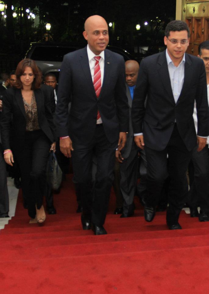 Président Martelly en voyage au Venezuela et au Panama