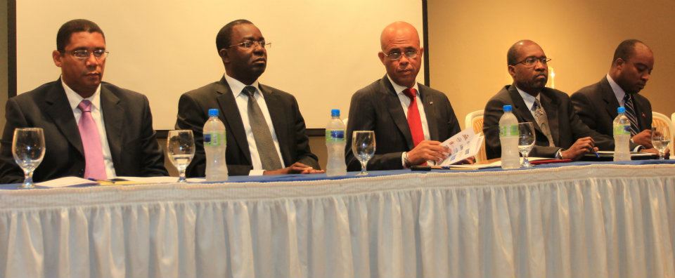 Le Président Martelly a ouvert officiellement un atelier de travail sur les Etats Généraux de l’Investissement en Haïti