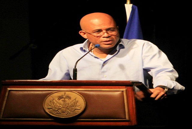 Michel Martelly lance le projet de l’Institut National de Musique d’Haïti