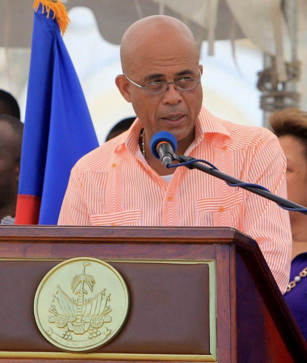 Michel Martelly, premier Président haïtien en visite au japon