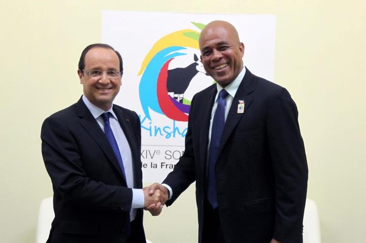 Hollande et Martelly souhaitent une nouvelle forme de coopération pour le bien des deux peuples