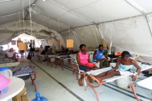Le choléra en hausse en Haïti après Sandy