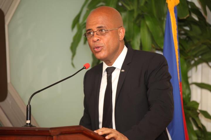 Michel Martelly déclare être à l’abri des coups d’état