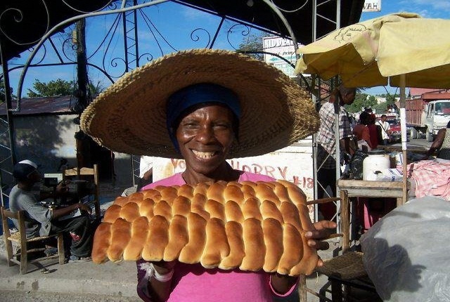 Le pain, aliment très demandé par les familles haïtiennes