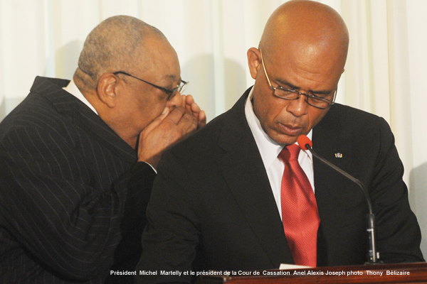 Le CSPJ sollicite le support du Président Martelly