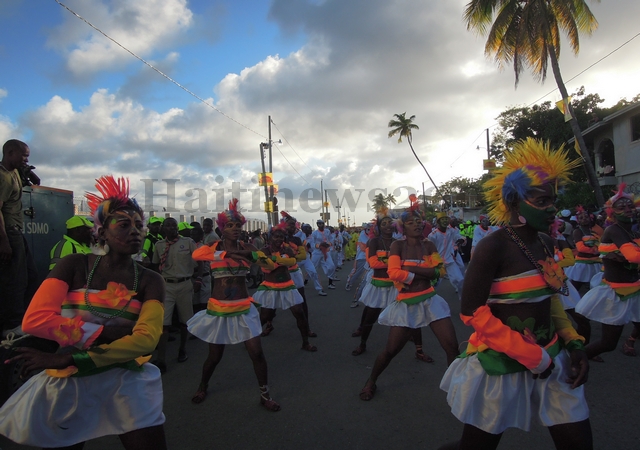 Le coup d’envoi du carnaval national est donné ce dimanche aux environs de 15 Hres.