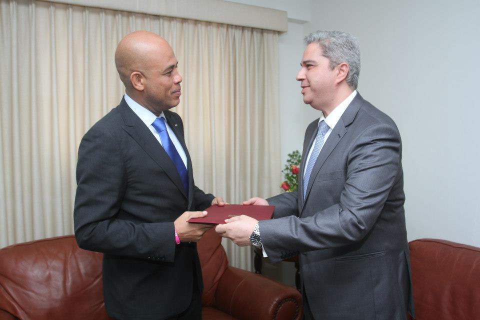 Des nouveaux ambassadeurs accrédités en Haïti