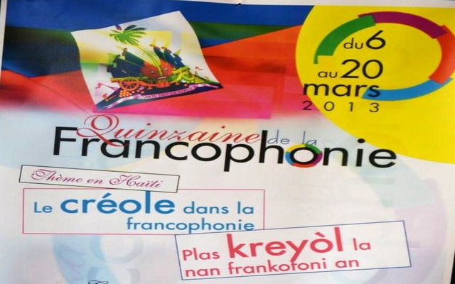 Ce 6 mars marque le début de la quinzaine de la Francophonie en Haïti