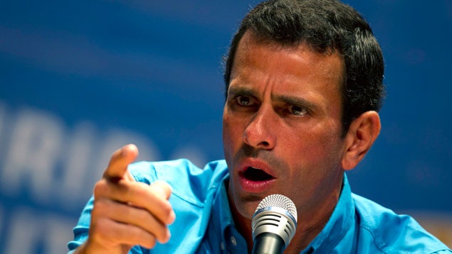 Venezuela : devant ses partisans, Capriles se dit sûr de la victoire