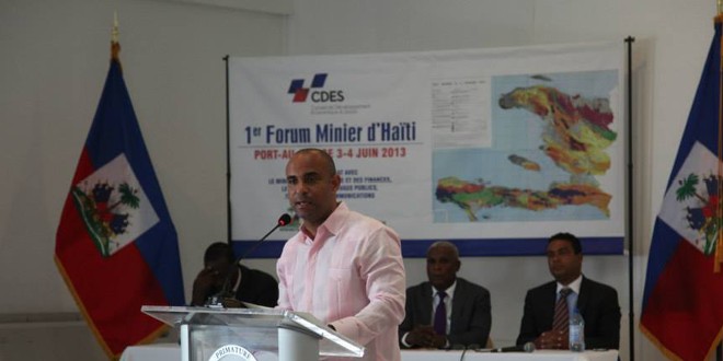 Haïti organise sa première conférence sur l’exploitation de ses ressources minières