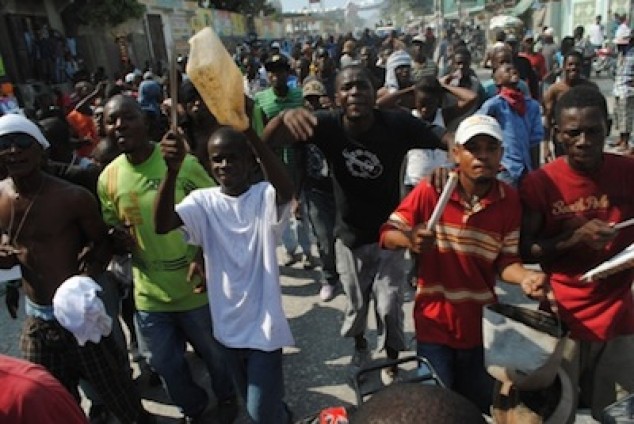 Manifestation à Mirebalais, la population réclame le départ de Jovenel Moise