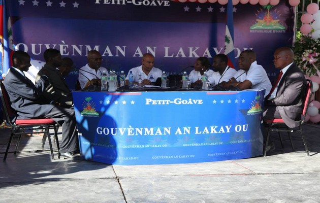 La ville de Petit-Goâve a accueilli le programme « Gouvènman an Lakay Ou »