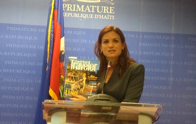 Haïti : la ministre du Tourisme, Stéphanie Balmir Villedrouin, présente à Top Résa