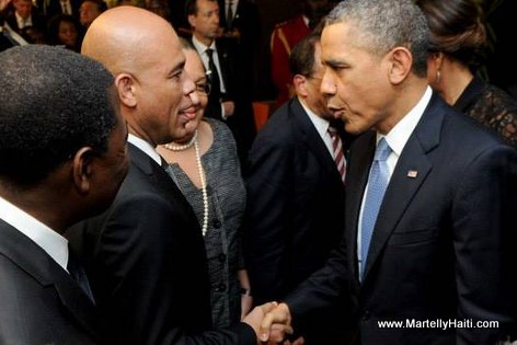 Haïti : Martelly rencontrera Obama à Washington le 6 février prochain
