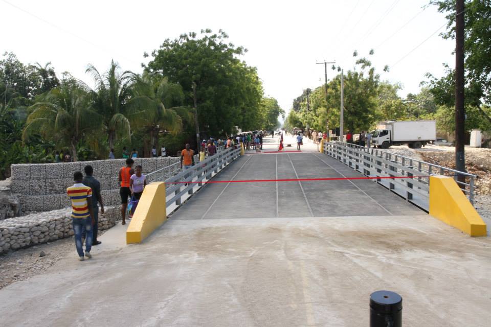 Haïti : Inauguration jeudi d’un pont de franchissement sur la rivière Courjolle à l’Arcahaie