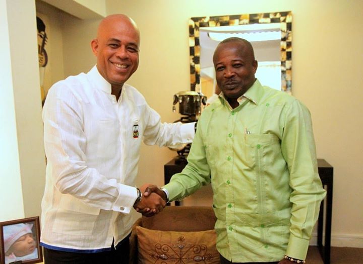 Martelly et Desras se sont entretenus autour de la tenue des prochaines élections