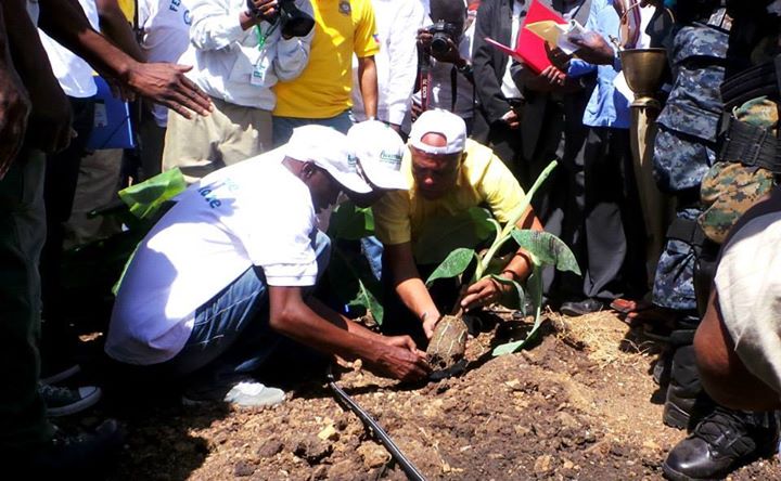 Martelly lance officiellement le Projet Agritrans dans le département du Nord-Est