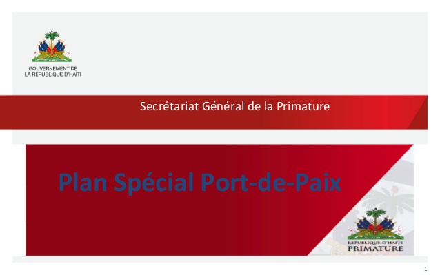 Quatre projets du plan spécial de Port-de-Paix seront inaugurés le 8 décembre prochain