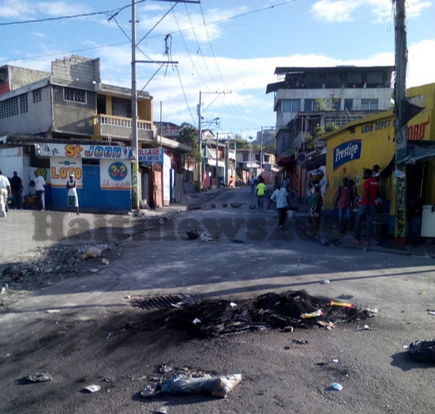 Haïti : Première journée de grève entièrement respectée à Port-au-Prince et ses environs
