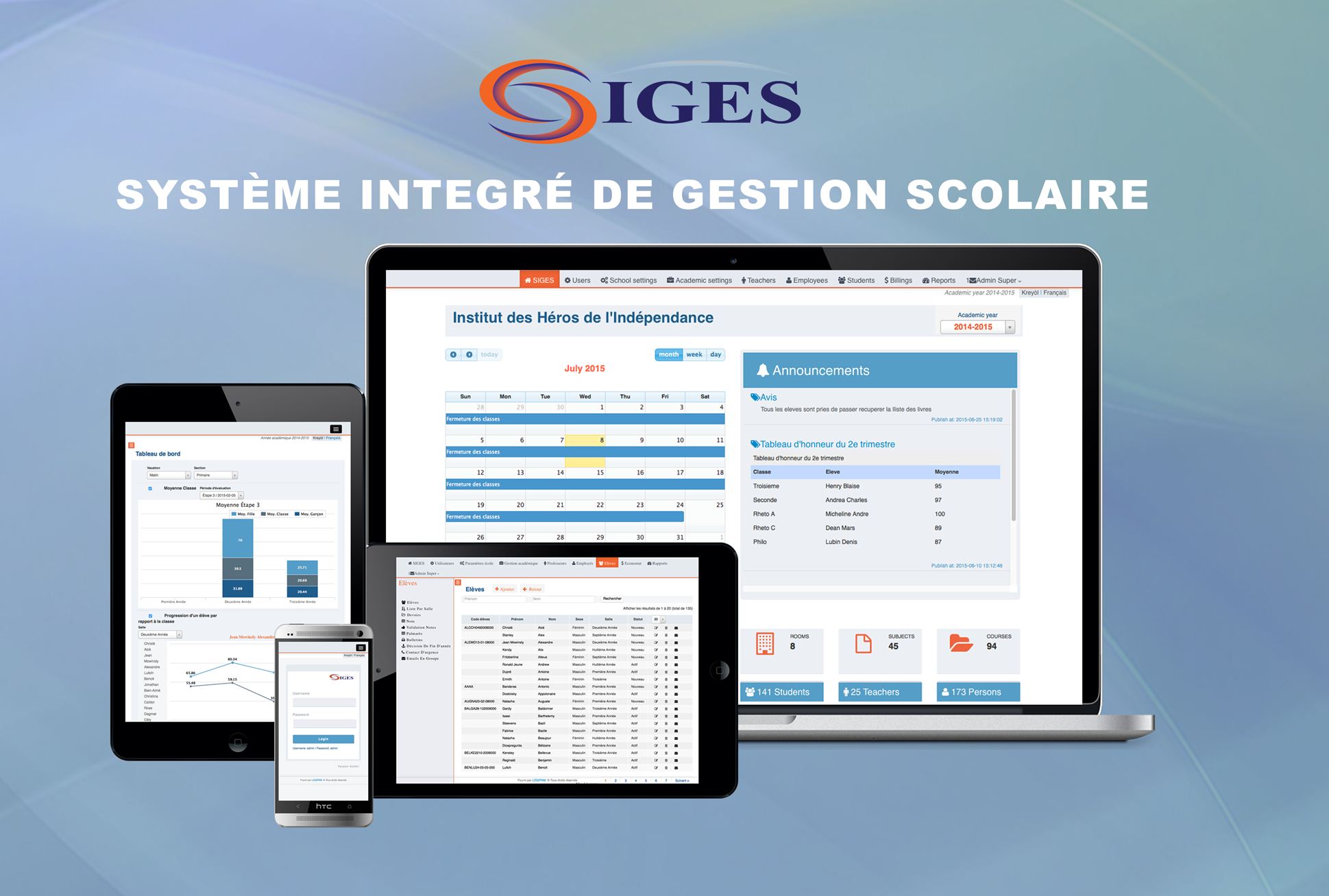 Logipam lance SIGES, le premier logiciel de gestion scolaire Open source créé en Haïti