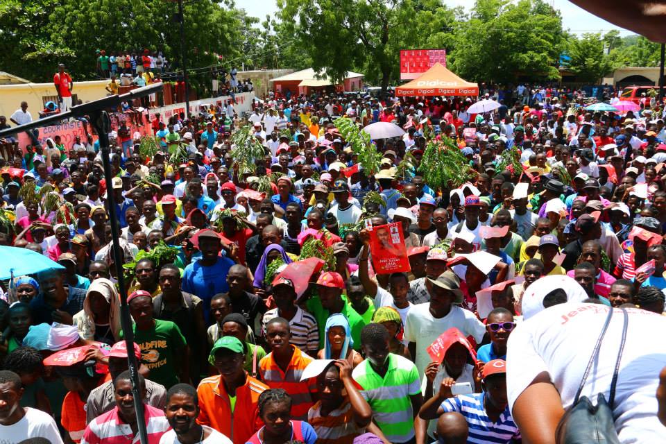 Haïti : Les meetings présidentiels ou  guerre de foules entre les candidats