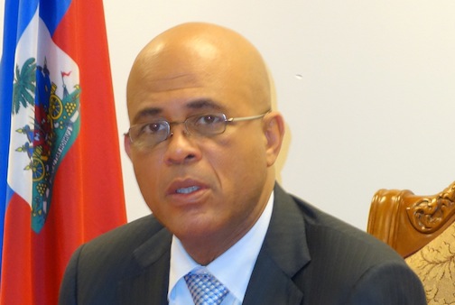 Martelly : « Ma vision ce n’est pas de faciliter quelqu’un, mais c’est de réaliser de bonnes élections »