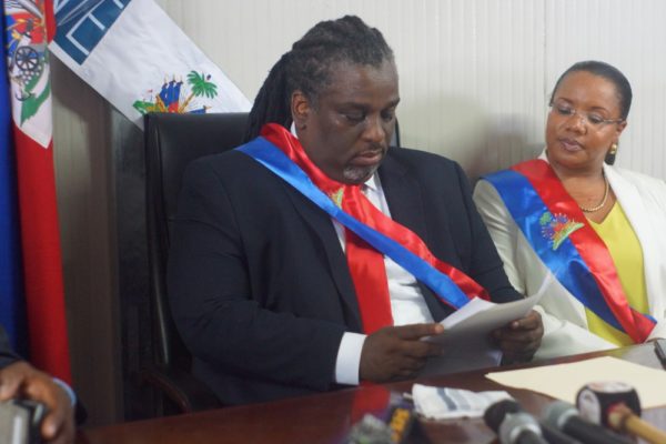 Discours du Maire principal de Port-au-Prince, Youri Chévry