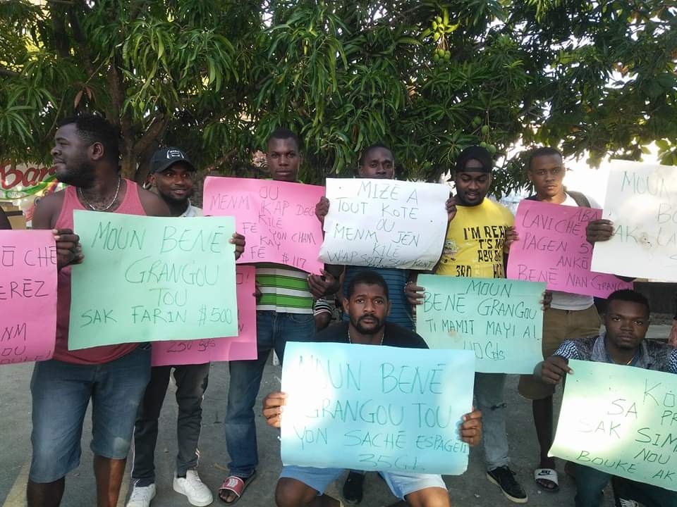 Haïti Mobilisation: Bainet dit non à la cherté de la vie