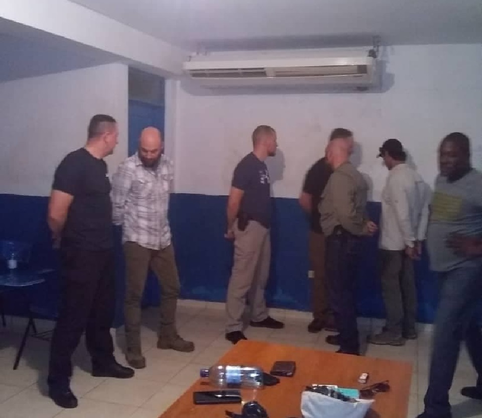 Les 7 mercenaires étrangers arrêtés dimanche ont été relâchés ce mercredi, ils sont de retour aux Etats-Unis