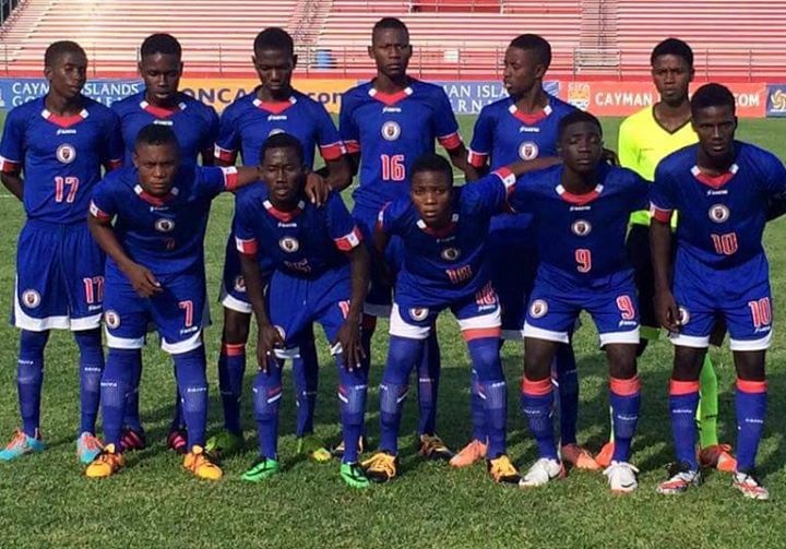 L’équipe haïtienne de football  des moins de 17 ans de retour au pays avec son billet en poche…