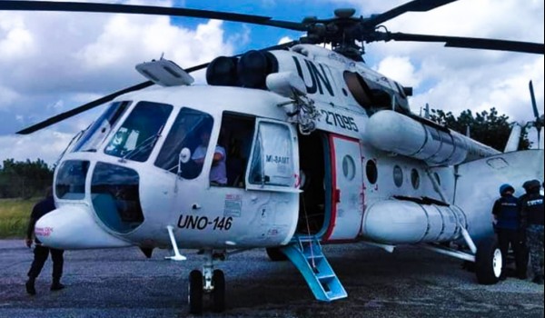 Arnel Joseph transporté à bord d’un hélicoptère à Port-au-Prince