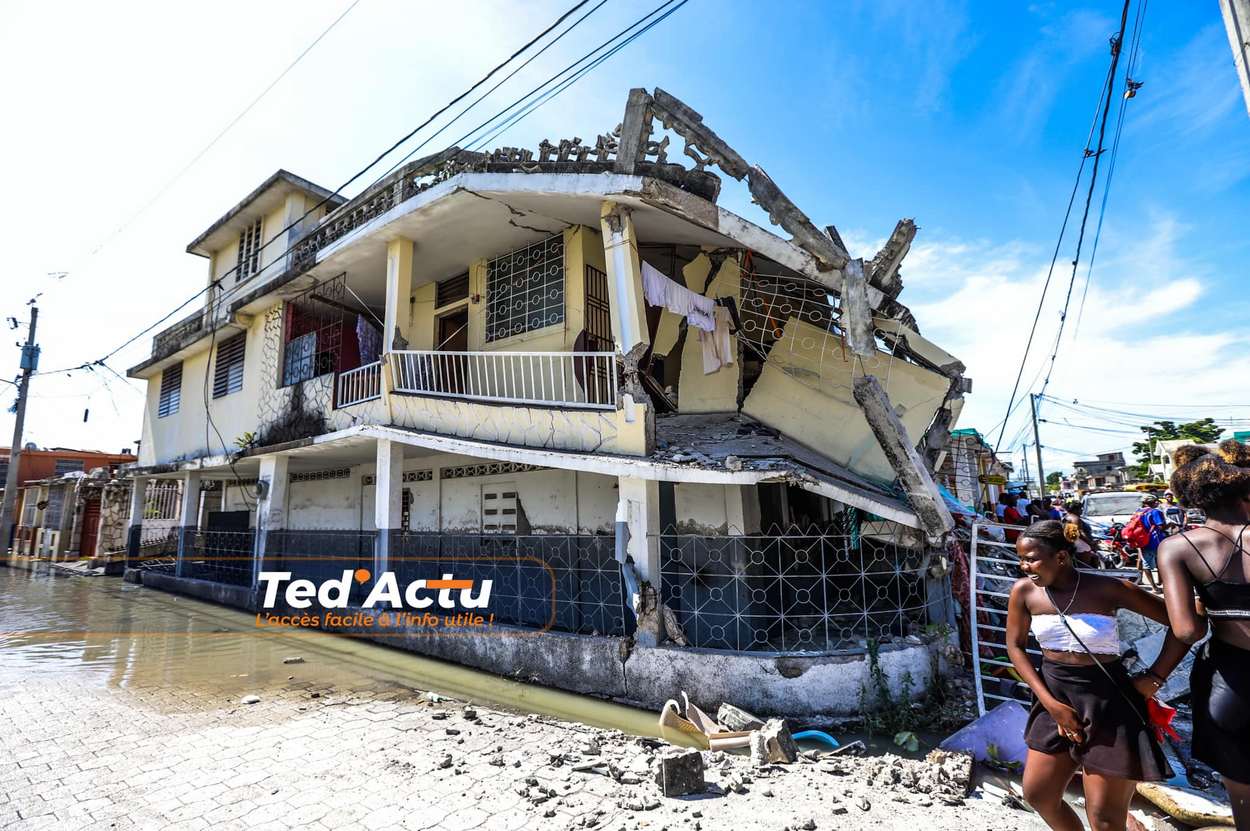 Haiti-Seisme : le nombre de morts s’élève à 1297 morts