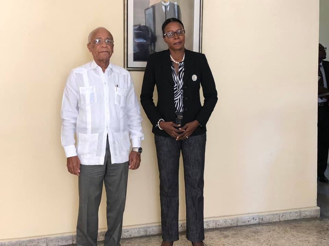 MENFP/BSEA : Sandra Jacques Suzette Michel Saint Georges s’entretient avec l’Ambassadeur de Cuba en Haïti
