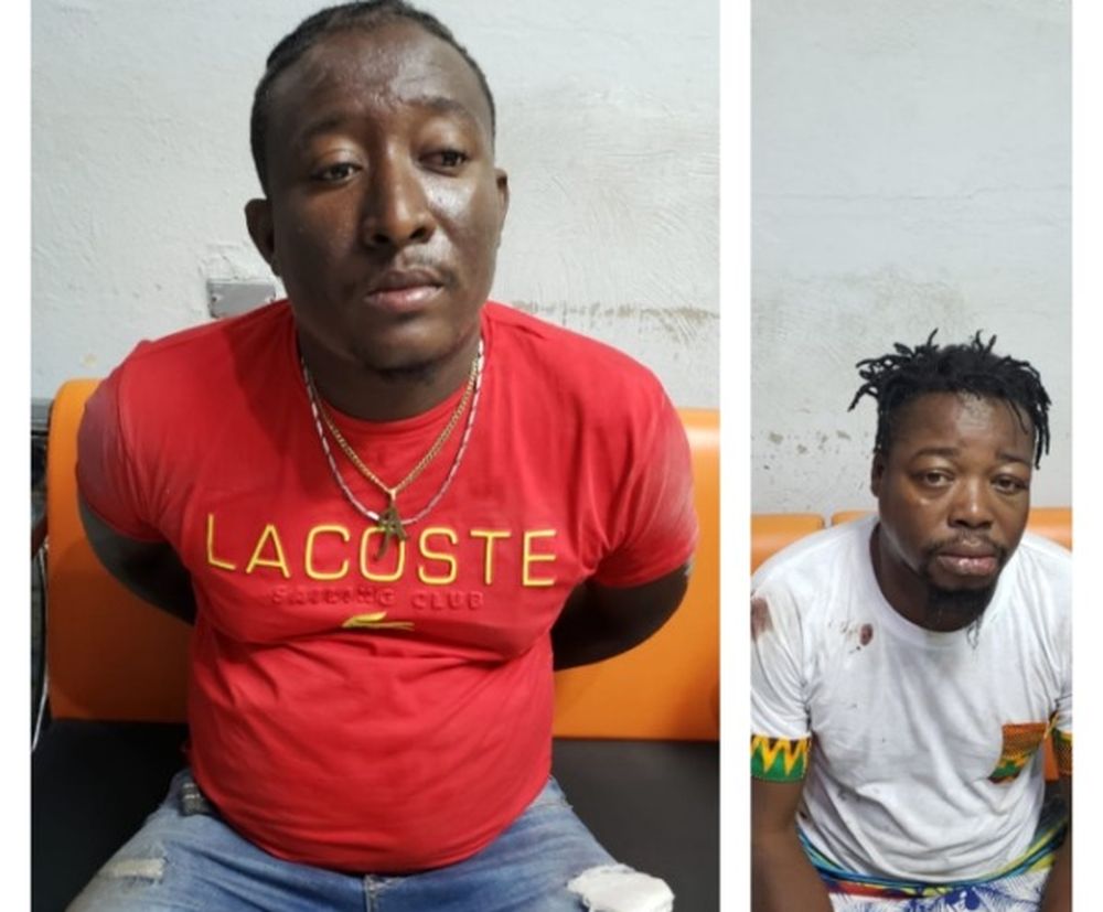 Deux bandits membres de G9 arrêtés par la PNH à Cazeau