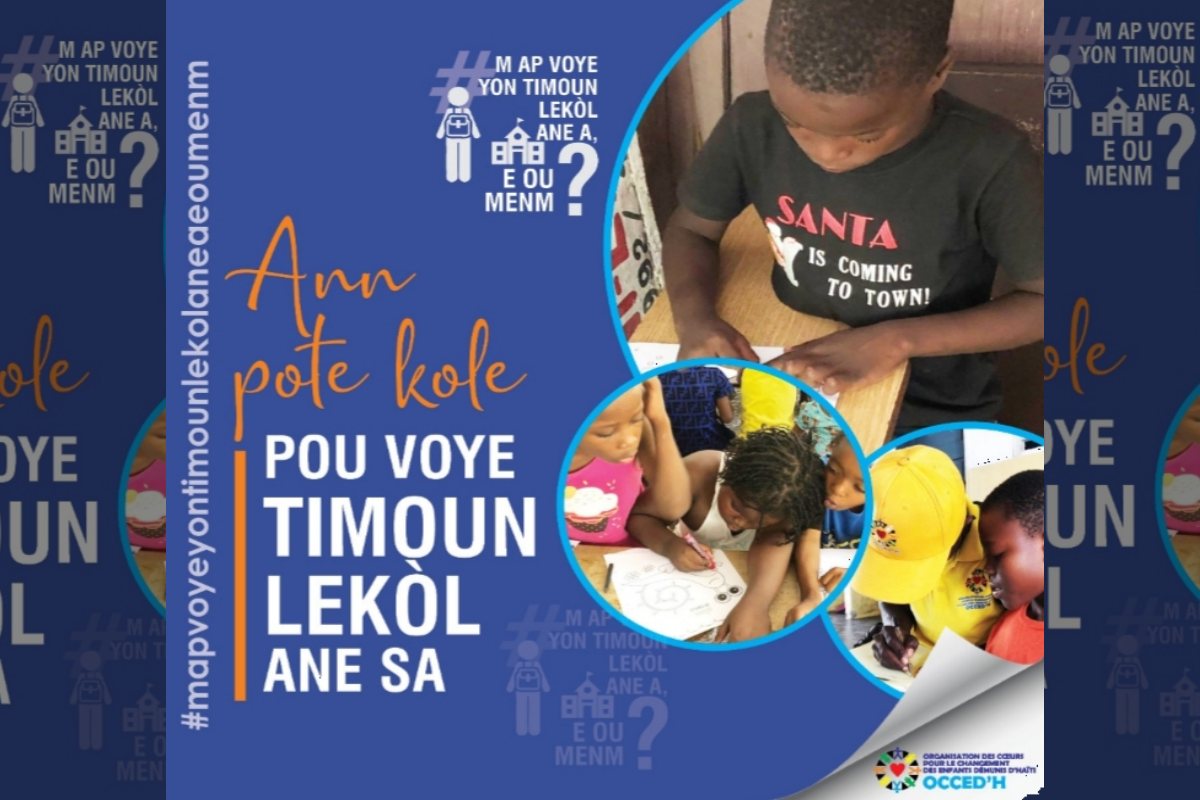 « Aidez un enfant à prendre le chemin de l’école », OCCED’H intensifie sa sensibilisation