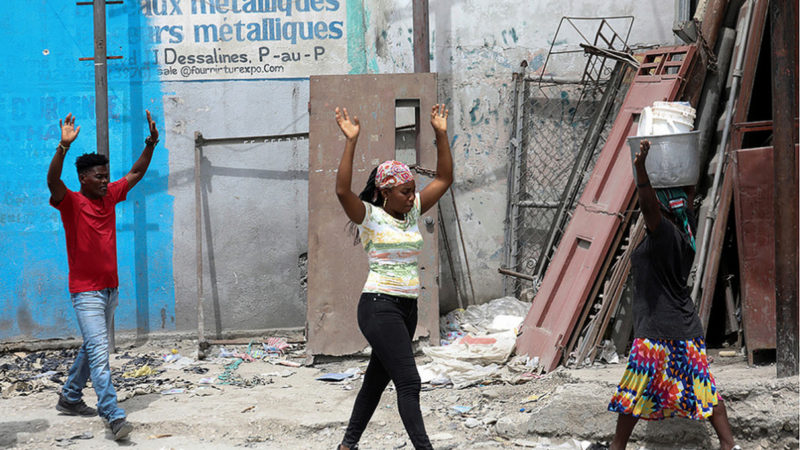 Tension au Centre-ville de Port-au-Prince, un employé du Journal Le Nouvelliste blessé par balles
