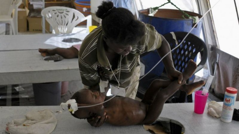 Haïti : la réapparition du choléra met 1,2 million d’enfants en danger, selon l’UNICEF