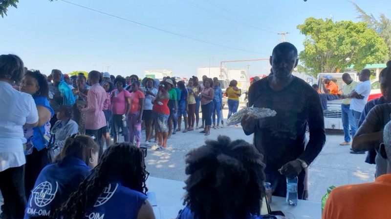 Des migrants haïtiens à bord d’un petit bateau arrêtés à Porto Rico