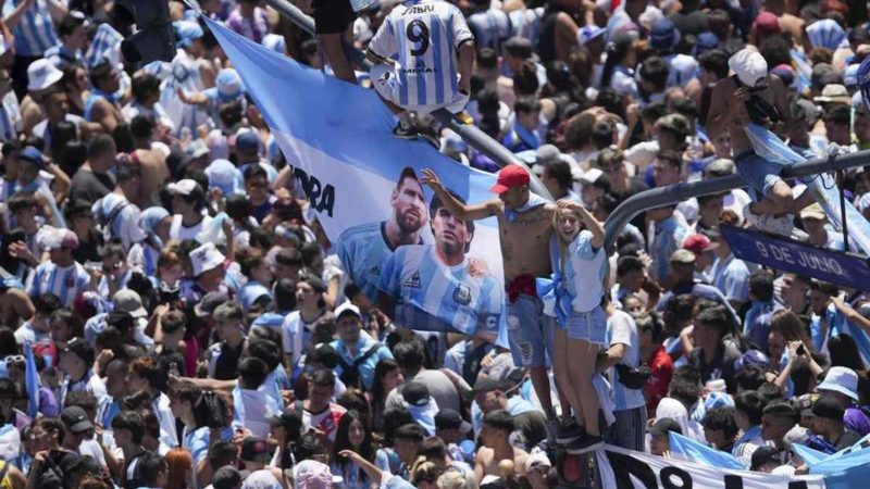 Célébration en Argentine : un supporter décédé