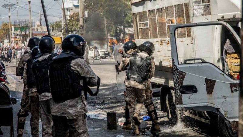 Le mouvement des policiers se poursuit à Port-au-Prince