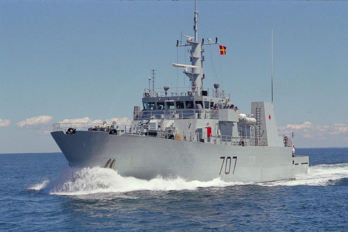 2 navires de guerre canadiens patrouillent les eaux haïtiennes