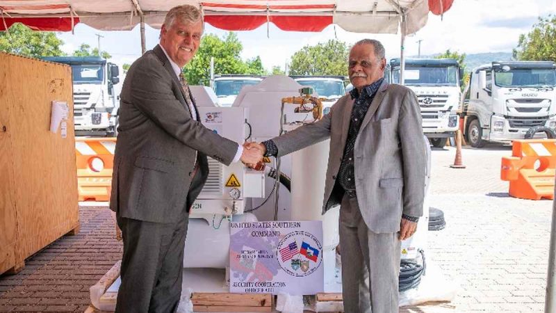 Les États-Unis font don de trois générateurs d’oxygène à Haïti