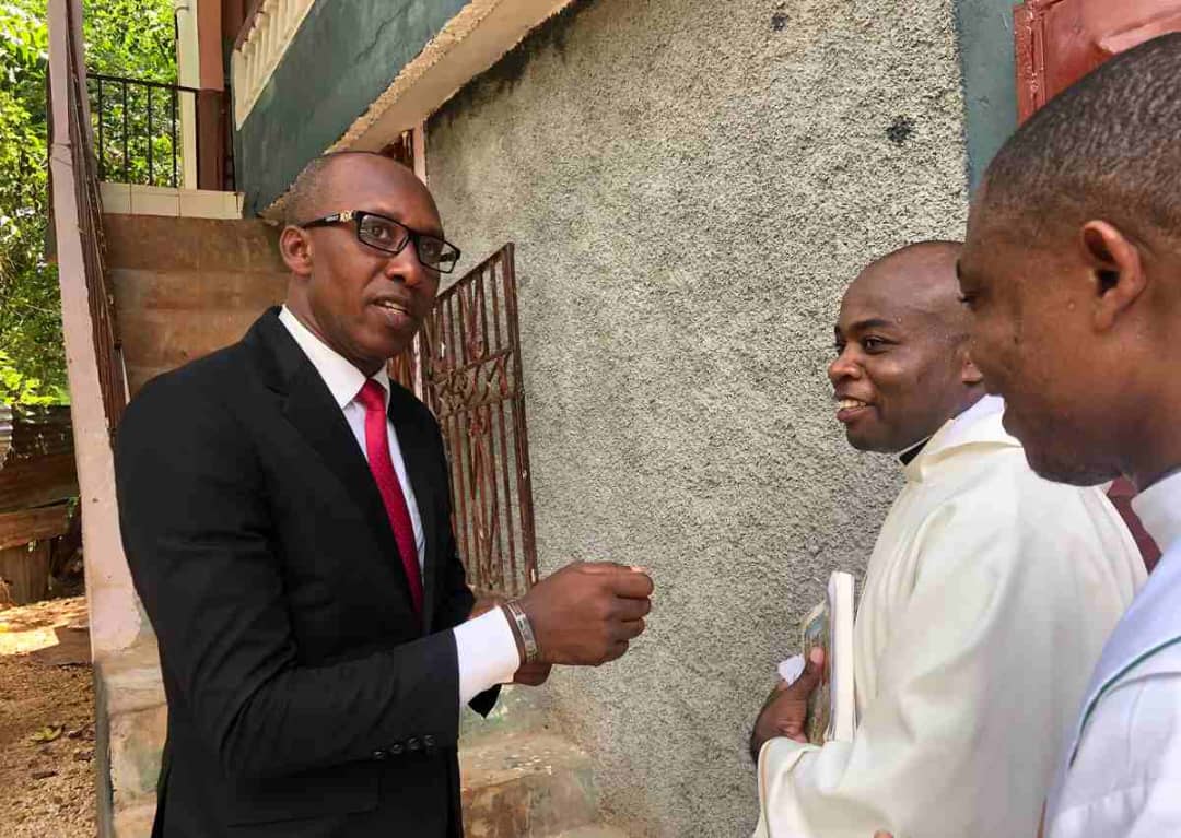 Ronald Augustin Honore l’Élévation de l’Église Saint Dominique au Statut de “Paroisse”