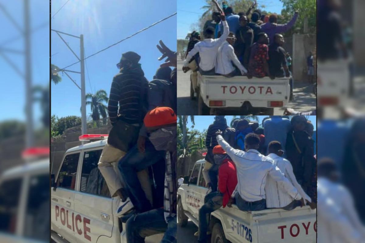 Des véhicules de la police utilisés à des fins politiques dans la Grand’Anse